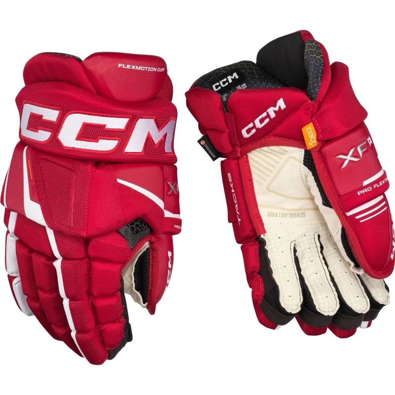 CCM Tacks XF Pro Sr Red/White 13 pollici