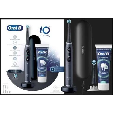 Oral-B iO 9S Nero Spazzolino Elettrico Ricaricabile