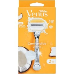 Gillette Venus Comfortglide Coconut + 2 Ricariche
