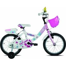 Torpado Trilly T671 Bici 16'' 1V Rosa/Bianco