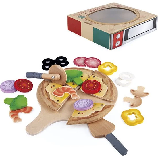 Hape Gioco Pizza con Condimenti