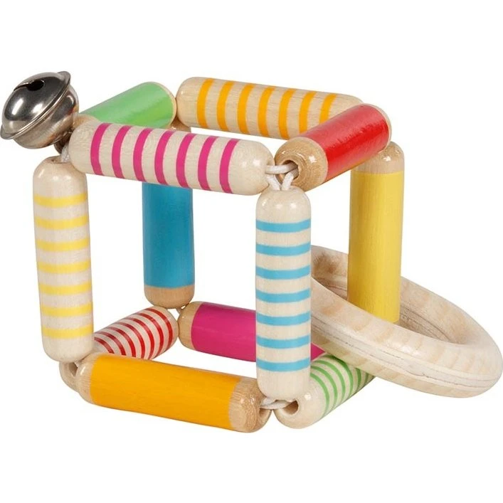 Goki Greifling Elastik Würfel - Sonaglio Flessibile per Bambini
