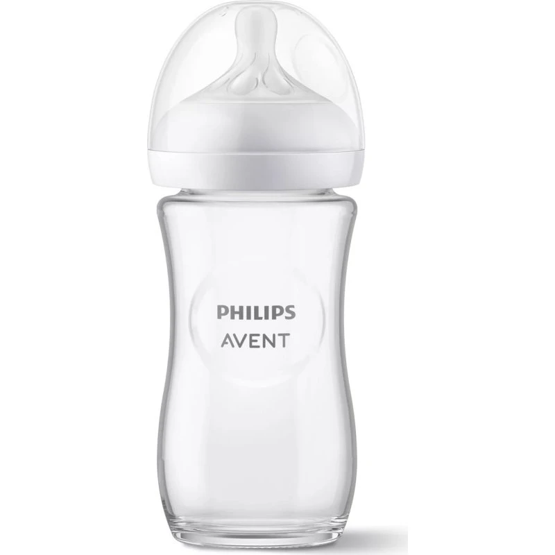 Philips Avent Biberon Natural 240ml Vetro 1M+