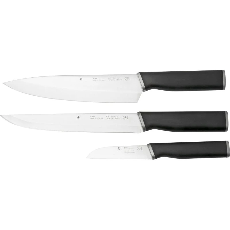 WMF Kineo Set di 3 Coltelli da Cucina