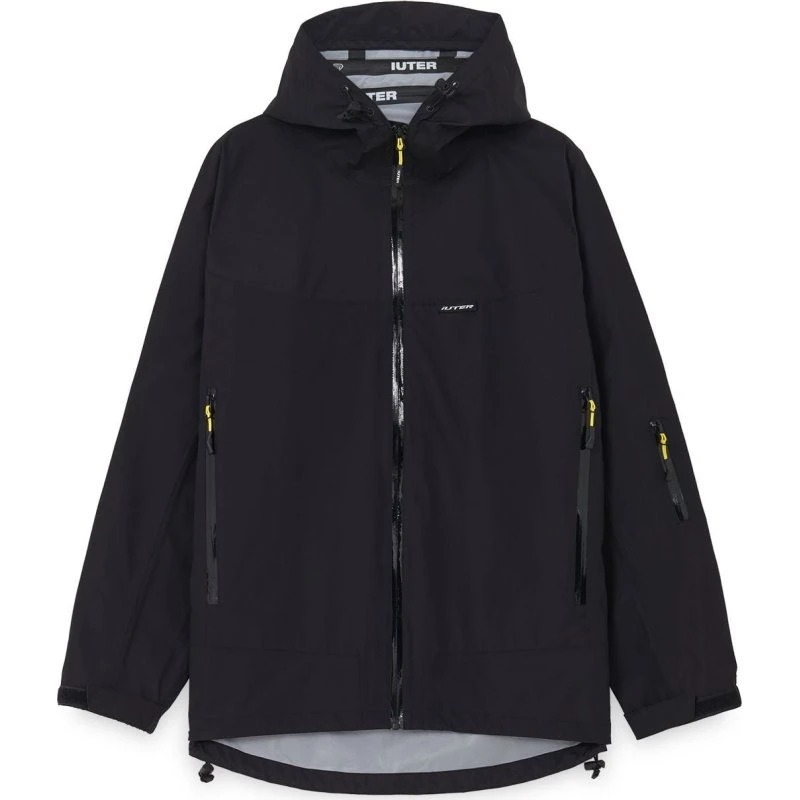IUTER Armor Taped Jacket Black Uomo