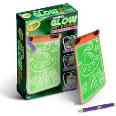 Crayola Travel Glow Art Studio Lavagna Luminosa