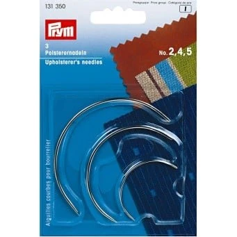 Prym Aghi Mezza Luna per Tappezzeria 3pz (n.2, n.4, n.5)