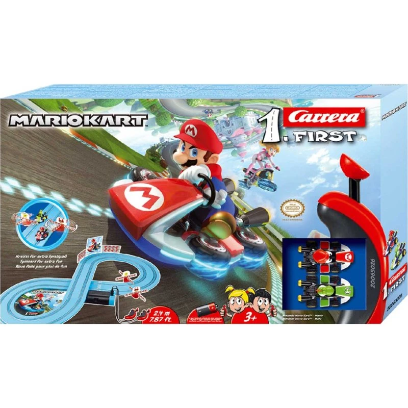 Carrera Pista Nintendo Mario Kart™ 2,4m con Spinners