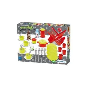 Ecoiffier Set Accessori Cucina 39 Pezzi