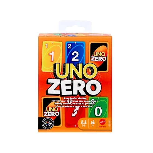 UNO Zero Mattel - Gioco da Tavolo per 2-8 Giocatori