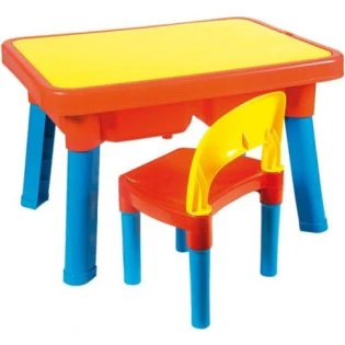 Multiplay Tavolo Multigioco con Sedia per Bambini