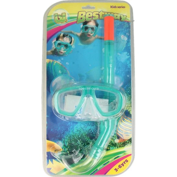 Bestway Fun Snorkel Set Maschera e Boccaglio 3-6 anni