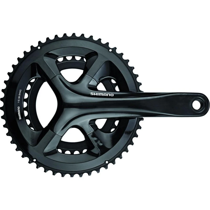 Shimano FC-RS510 2x11 175mm 50-34T Nero