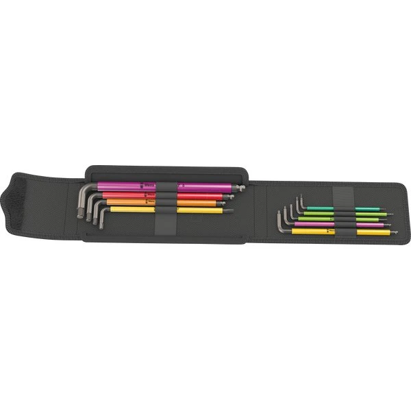 Wera Set Bussola Esagonale Bicycle Set 4, 9 Pezzi