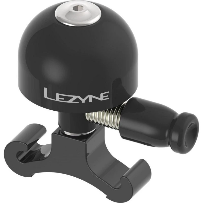 Lezyne Classic Brass S Campanello Bici Ottone Nero