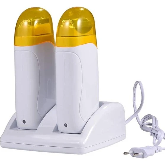 Kit Doppio Scaldacera Rullo + Base Ricarica Cera