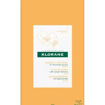 Klorane Amande Douce 6 Strisce Cera Fredda Mandorla Dolce