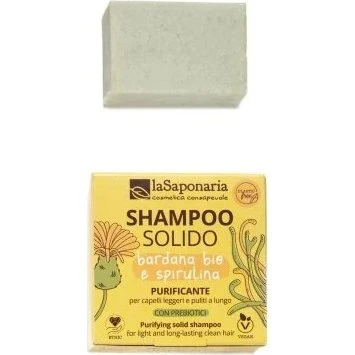 La Saponaria Shampoo Solido Purificante 50g