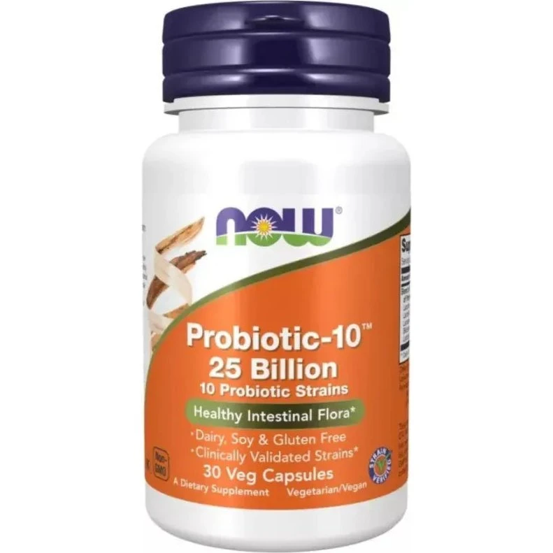 Now Foods Probiotic-10 25 Miliardi 50 Veg