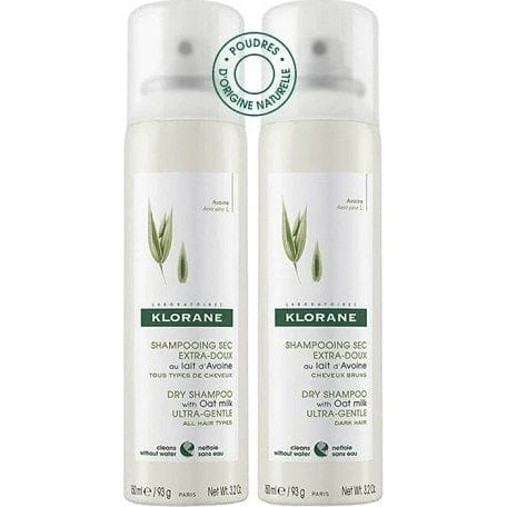 Klorane Shampoo Secco all'Avena L19 2x150ml
