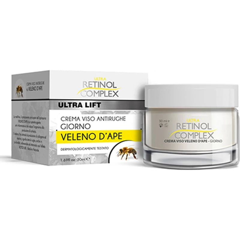 Retinol Complex Ultra Lift Crema Viso 50ml al Veleno d'Ape