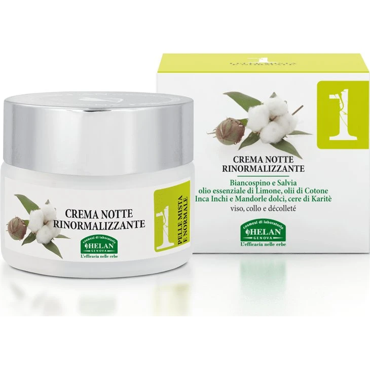 HELAN Linea Viso 1 Crema Notte Rinormalizzante