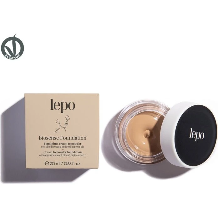 Lepo Biosense Fondotinta Cream to Powder 01 Sabbia