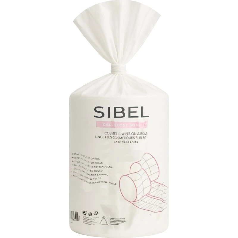 Sibel Pad Quadrati in Cellulosa 2x500pz