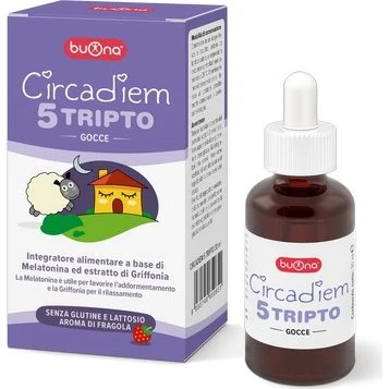 Buona Circadiem 5 Tripto Integratore Melatonina 30 mL