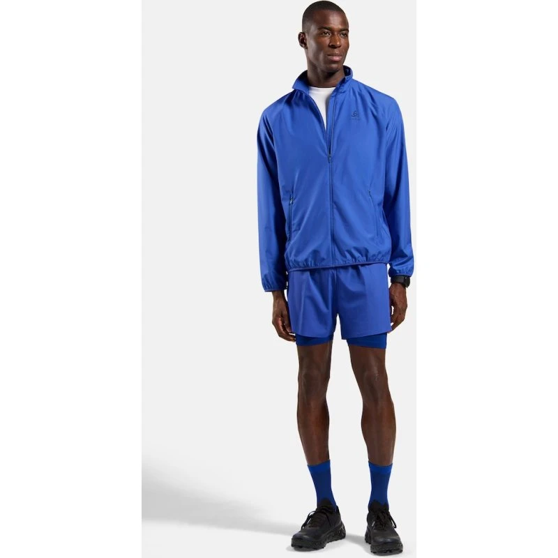 Odlo Zeroweight 2 in 1 Shorts Uomo Dazzling Blue XL