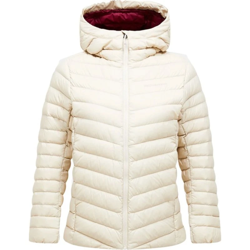 W Frost Down Hood Jacket Nero