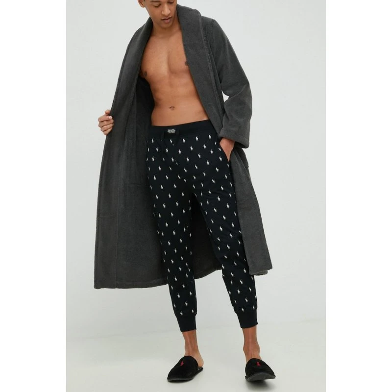 Polo Ralph Lauren Pantaloni Notte in Lana Taglia M