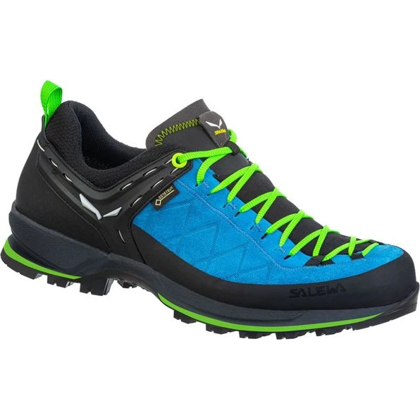 Salewa MTN Trainer 2 GTX Uomo Blu Danubio/Verde Fluor