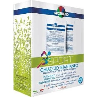 Master Aid Instant Ice Impacco Freddo Istantaneo, 2 Pezzi