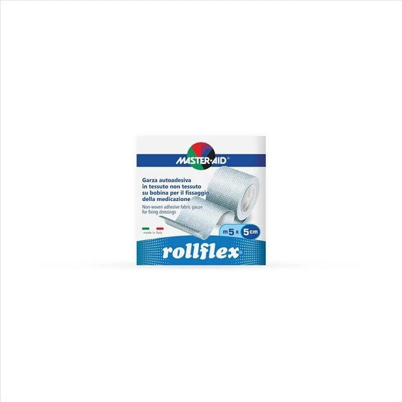 MasterAid® Rollflex® Garza Autoadesiva 5m x 5cm