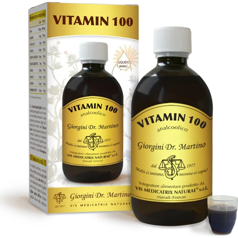 Vitamin 100 Integratore Alimentare Liquido 500 ml