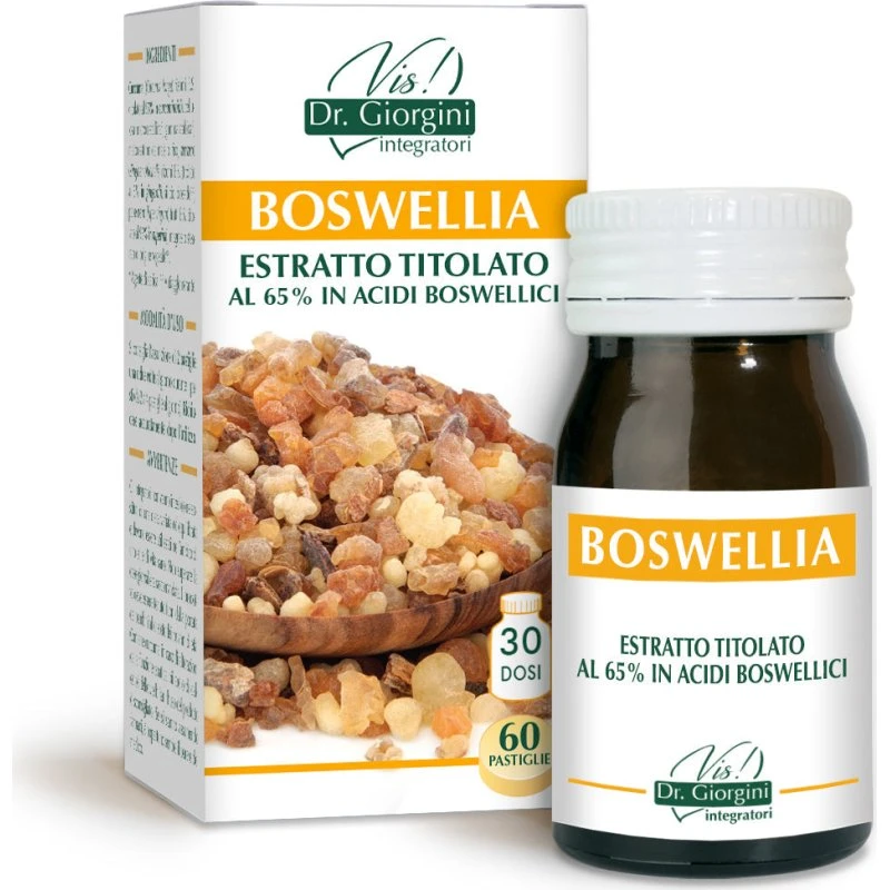 Dr. Giorgini Boswellia Estratto Titolato 65% - 60 Pastiglie
