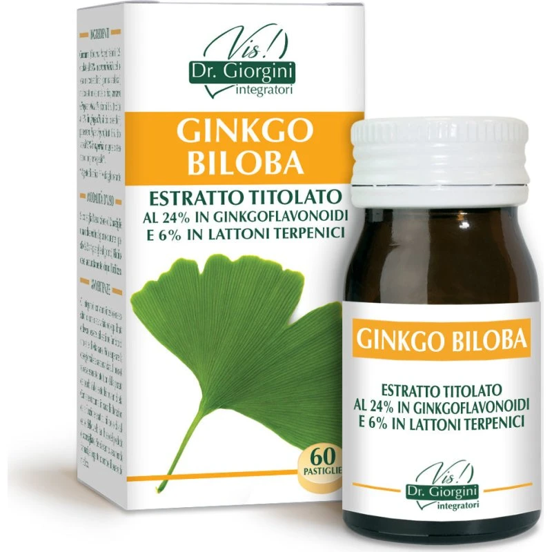 Vis Dr. Giorgini Ginkgo Biloba Estratto Titolato 60 Pastiglie