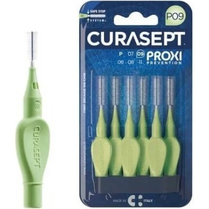 Curasept Proxi P09 Scovolino Interdentale Verde Chiaro - 6 Pezzi