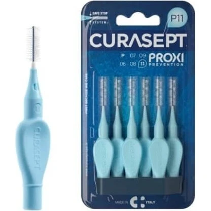 Curasept Proxi Prevention P11 Scovolini Interdentali 1,1 mm, 6 Pezzi