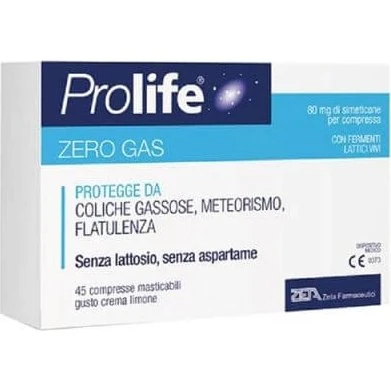 Prolife Zero Gas 45 Compresse