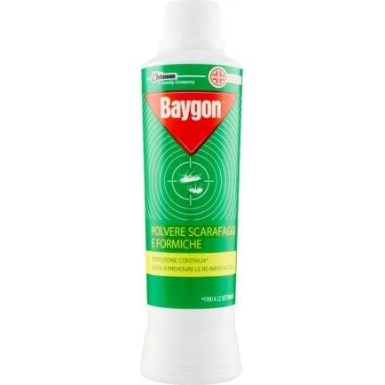 Baygon Polvere Insetticida Scarafaggi e Formiche 250 g
