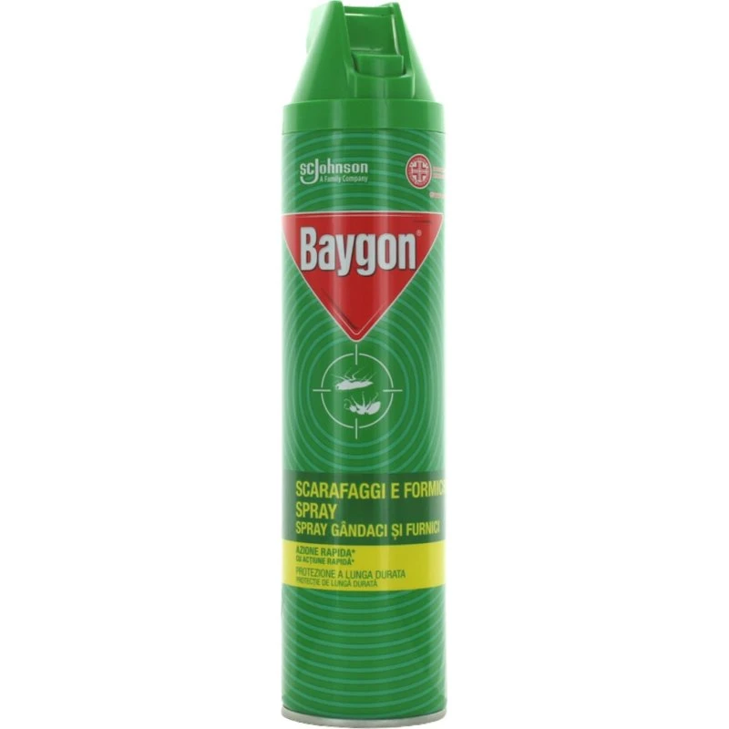Baygon Scarafaggi & Formiche Plus Spray 400 ml