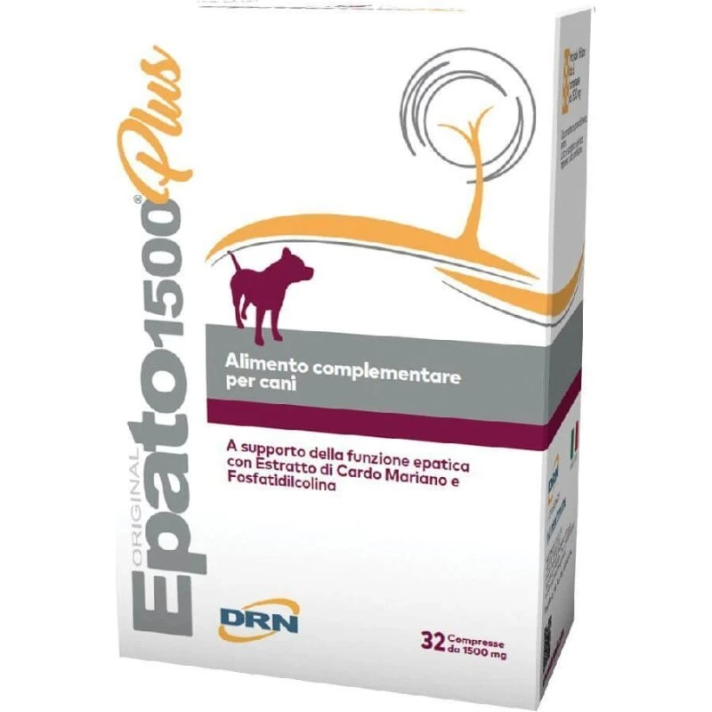 DRN Epato 1500 Plus Cani e Gatti, 32 Compresse