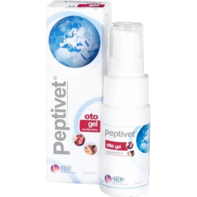 Peptivet® Oto Gel 25 ml - Trattamento auricolare per cani e gatti