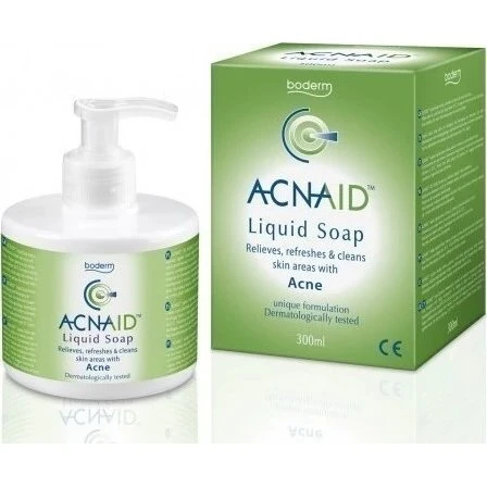 Boderm Acnaid Sapone Liquido Detergente per Pelle Acneica 300ml