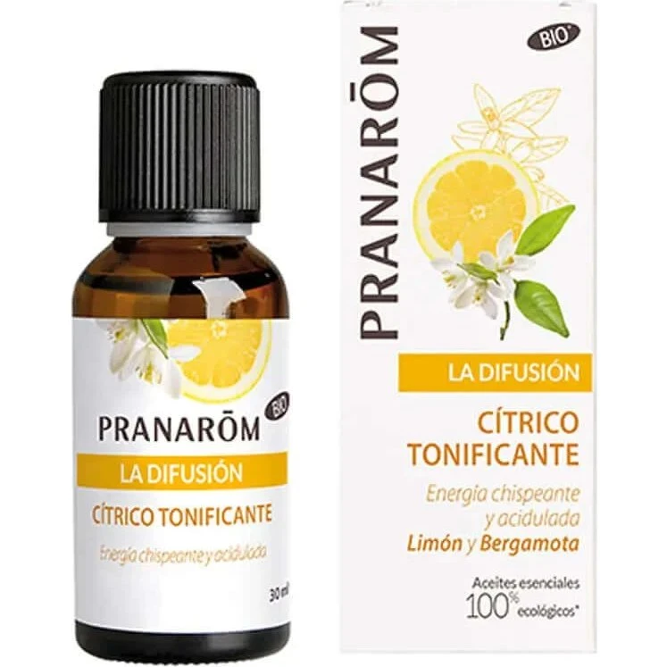 Pranarom Bio Diffusione Zeste Tonico Olio Essenziale 30ml