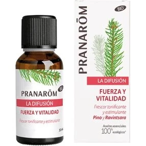 Pranarom La Diffusione Forza e Vitalità Olii Essenziali Bio 30ml