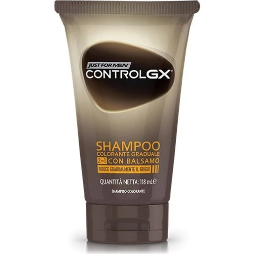 Just For Men Control GX 2 In 1 Shampoo con Balsamo Colorante