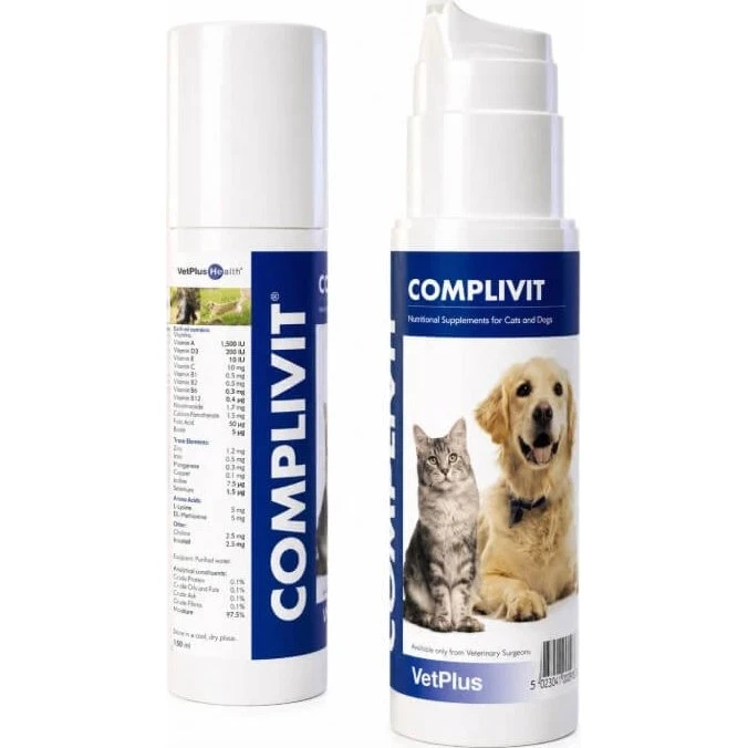 Complivit VetPlus Integratore Alimentare per Cani e Gatti, 150g